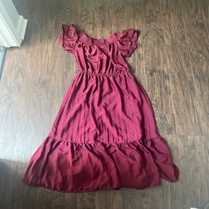 Maroon old navy dress up medium
